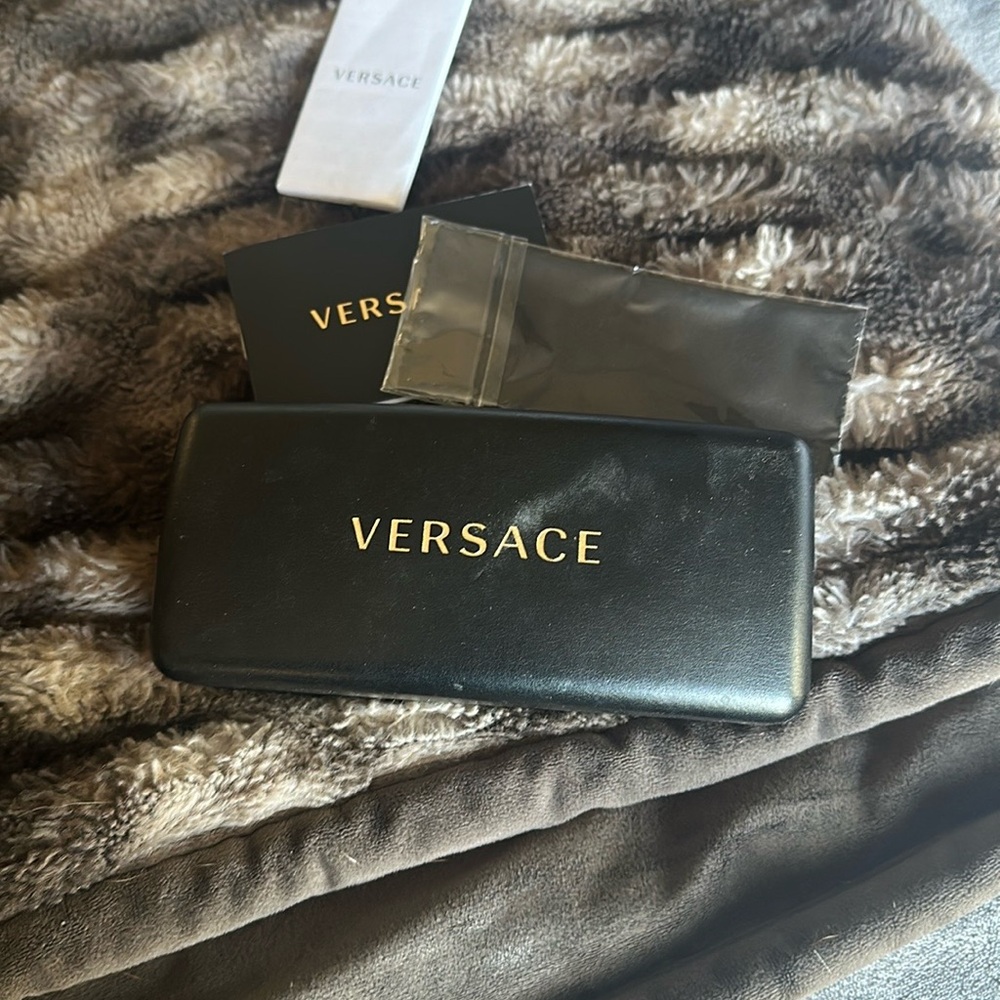Versace Black Sunglasses Case